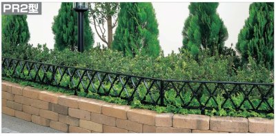 画像5: 四国化成　ガーデンフェンスPR1型　ガーデンフェンスPR2型（鋳物フェンス） (5)