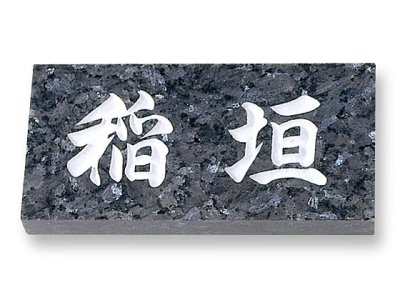 画像1: 丸三タカギ　表札  天然石Eシリーズ　ブルーパール  E10 (1)