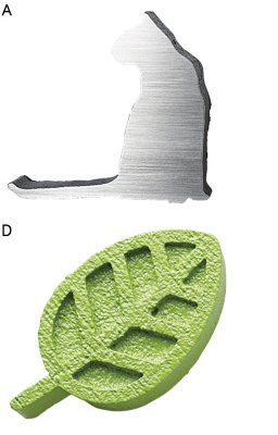 画像2: 美濃クラフト Alu Chara(アルキャラ)各種 アルミ鋳物表札  (2)