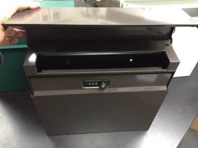 画像15: 丸三タカギ PE-6501(ポスト本体のみ)/PE-6501-AW(ポスト本体+プレート) ホワイト ノルディックワイドポスト(NORDIC WIDE POST) (15)