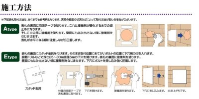 取り付けについて