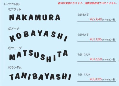 コラル(CORAL)レイアウト例