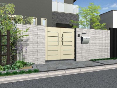 画像11: 四国化成 アルメールWF1型 壁掛けタイプ ポスト (11)