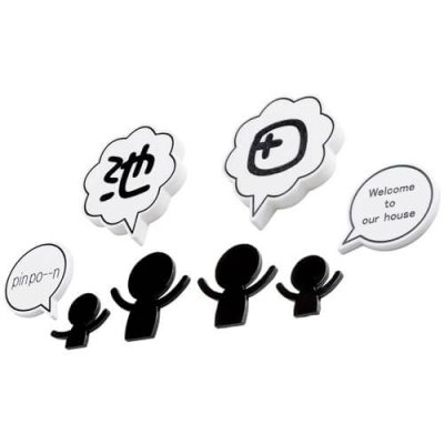 画像2: 美濃クラフト MNG-16 MANGA表札 (2)