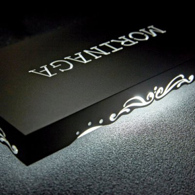 画像3: 美濃クラフト BX-71  LEDバックライト表札 (3)