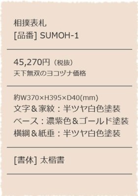 画像5: 美濃クラフト　SUMOH-1  相撲表札 (5)