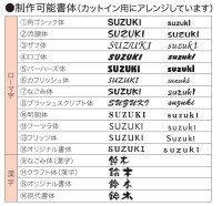 画像3: 丸三タカギ　SK-L1-9（ホワイト）　SMILE　SCHLANK（シュランク表札）