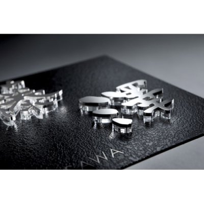 画像2: 美濃クラフト  SF-3 スフィーダ Sfida ステンレス表札 (2)