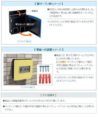 画像1: 丸三タカギ　ポスト  セット割　フェイスポストセット　S-6-521