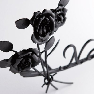 画像2: 美濃クラフト IS-51 アイアンクラフト表札 クラシカル(Classical) (2)