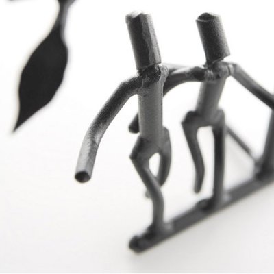 画像8: 美濃クラフト IS-71 アイアンクラフト表札 アイアンマン (8)