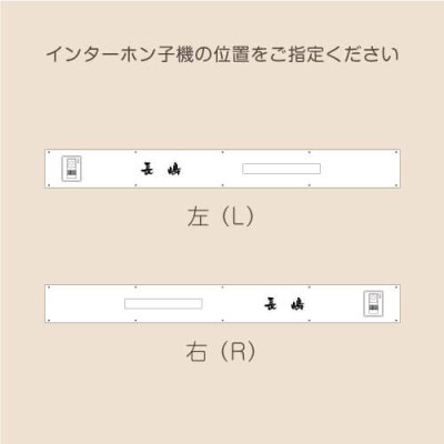 画像5: 美濃クラフト WAL-50- 埋め込みボックスサイン+LED+口金ポスト+インターホン ウォールアート (5)