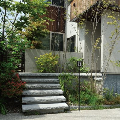 画像4: 美濃クラフト IPS-2(表札無し) IPS-3(表札有り) インターホンスタンド  (4)