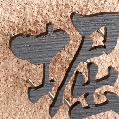 画像2: 美濃クラフト XP-4(1文字あたりのお値段です) ステンレス切り文字 プリモ Primo (2)