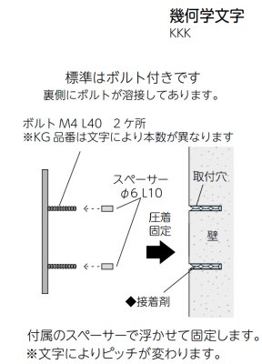 画像9: 美濃クラフト KKK-1 幾何学文字 (9)