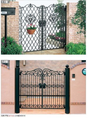 画像4: 四国化成 ブルーム門扉11型 ブルーム門扉12型 (4)