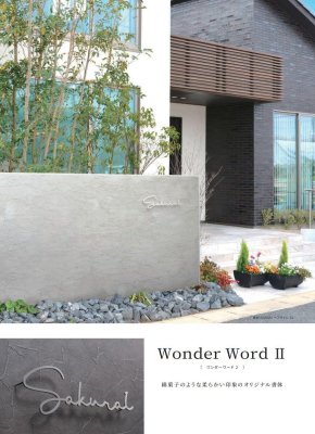 画像5: 丸三タカギ WWD-S1 Wonder WordII ワンダーワード2 IELOGO表札 (5)