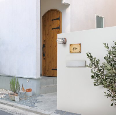 画像2: 丸三タカギ LAP1-P1 La Poete(ラ・ポエット) IELOGO表札 (2)