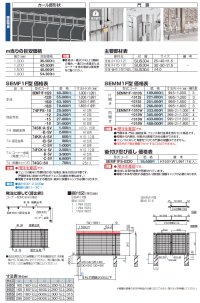 画像2: 四国化成　SEMF1F型（フェンス）　SEMM1F型（門扉）