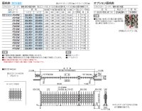 画像1: 四国化成　クレディアコー1型　両開き親子タイプ（伸縮門扉）