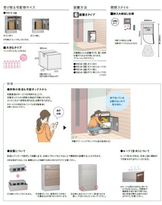 画像4: ユニソン ripit リピット DB 宅配ボックス (4)