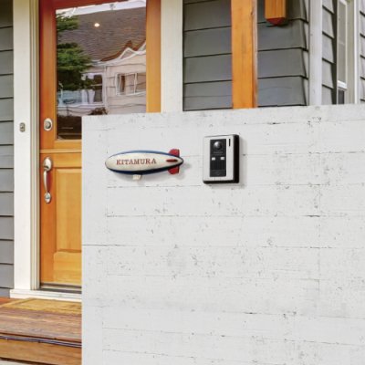 画像2: 美濃クラフト CAF-1 ジャニー Journey アルミ鋳物表札 (2)