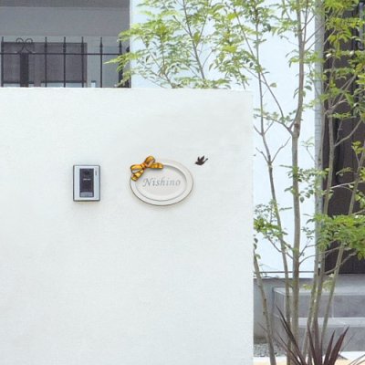 画像3: 美濃クラフト CAG-3 アペーゴ apego アルミ鋳物表札 (3)