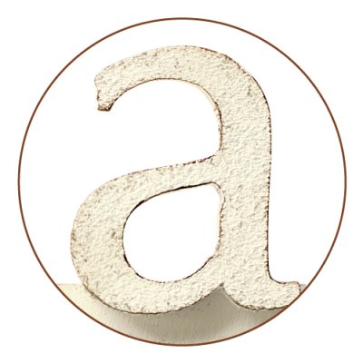 画像5: 美濃クラフト CT-23 ミール Mir アルミ鋳物表札 (5)