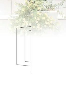 画像7: 美濃クラフト GF-81 ブルーグロット Blue  Grotto ガラス表札 (7)