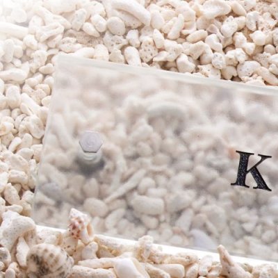 画像2: 美濃クラフト GC-20 シーグラス SEA  GLASS ガラス表札 (2)