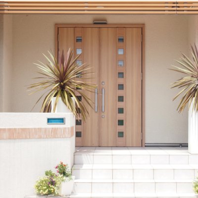 画像3: 美濃クラフト GF-81 ブルーグロット Blue  Grotto ガラス表札 (3)