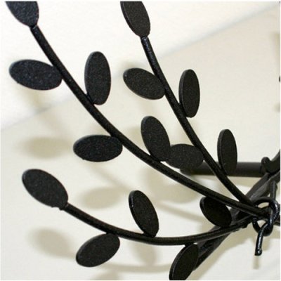 画像2: 美濃クラフト IS-6- クラシカル(Classical) アイアンクラフト表札 (2)