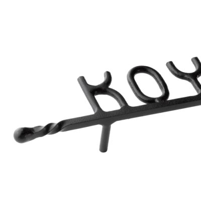 画像2: 美濃クラフト SP-72- シンプルモダン(SIMPLE MODERN) アイアンクラフト表札 (2)