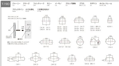 画像4: 美濃クラフト HT-46 二世帯住宅向け ステンレス+アルミ鋳物表札 (4)