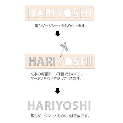 画像5: 美濃クラフト ES-60 ハレター HA  Letter 小さな表札 1文字の金額です。 (5)