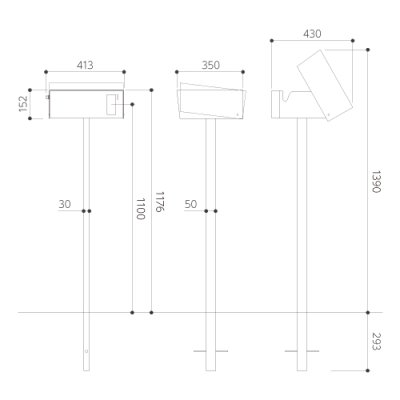 画像7: 美濃クラフト BEA- ビーク Beak かもんポスト (7)