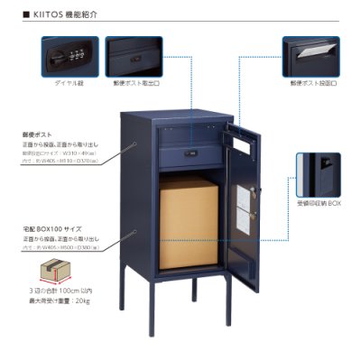 画像10: 美濃クラフト KTS- キートス KIITOS かもんポスト (10)