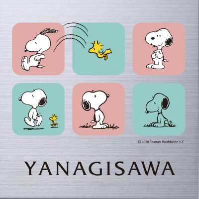 画像1: 丸三タカギ　NSPMPSS-S7-27（黒）　ステンレス　スヌーピーサイン　SNOOPY　SIGN (1)