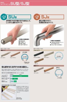 画像1: 四国化成　セイフティビームSU型　φ34mm　SJ型　φ38mm (1)