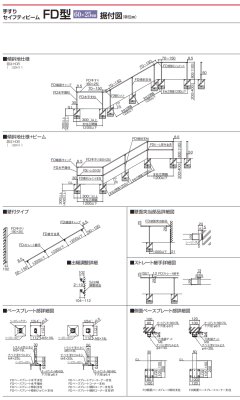 画像3: 四国化成 セイフティビームFD型 60×25ミリ (3)