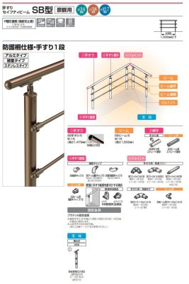 画像11: 四国化成 セイフティビームSB型 φ34mm φ38mm φ42.7mm (11)