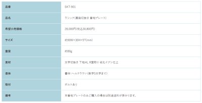 画像4: 福彫 SKT-901 RASSIC ラシック 真鍮切抜き 番地プレート (4)