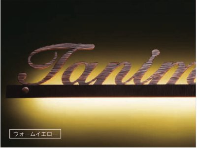 画像3: 福彫 LEI-16 ニューブラスアイアン LED BRIGHTSIGN LEDブライドサイン (3)