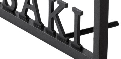 画像3: 福彫 WDIR-101 真鍮切文字 ACCENT FRAME アクセントフレーム (3)