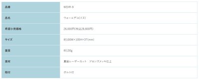 画像2: 福彫 WDIR-9 イヌ WALL DECO ウォールデコ (2)