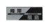 画像1: 福彫　FS6-206　黒ミカゲ　TWO　FAMILY　HOME　二世帯住宅用　STYLE　PLUS　スタイルプラス表札 (1)