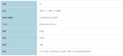 画像2: 福彫 D2 レリーフ黒ミカゲ UKIBORI 黒ミカゲ浮彫表札 (2)
