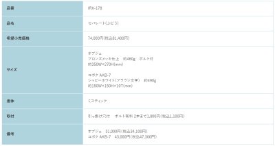 画像3: 福彫　IRX-178　ぶどう　NEW　BRASS　IRON　ニューブラスアイアン・セパレート表札 (3)