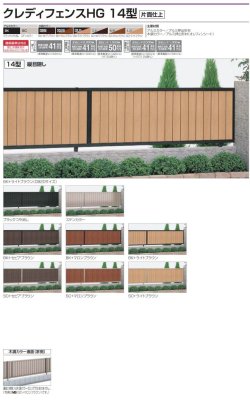 画像2: 四国化成  クレディフェンスHG 14型(片面仕上げ) (2)