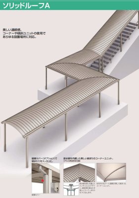 画像7: 四国化成 ソリッドルーフALタイプ サイドパネル付き (7)